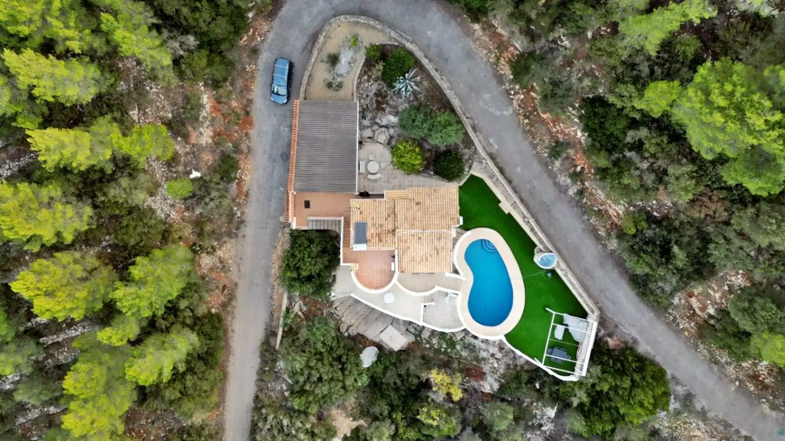 Vista exterior de Casa o chalet en venta en Dénia con Aire acondicionado, Calefacción y Jardín privado