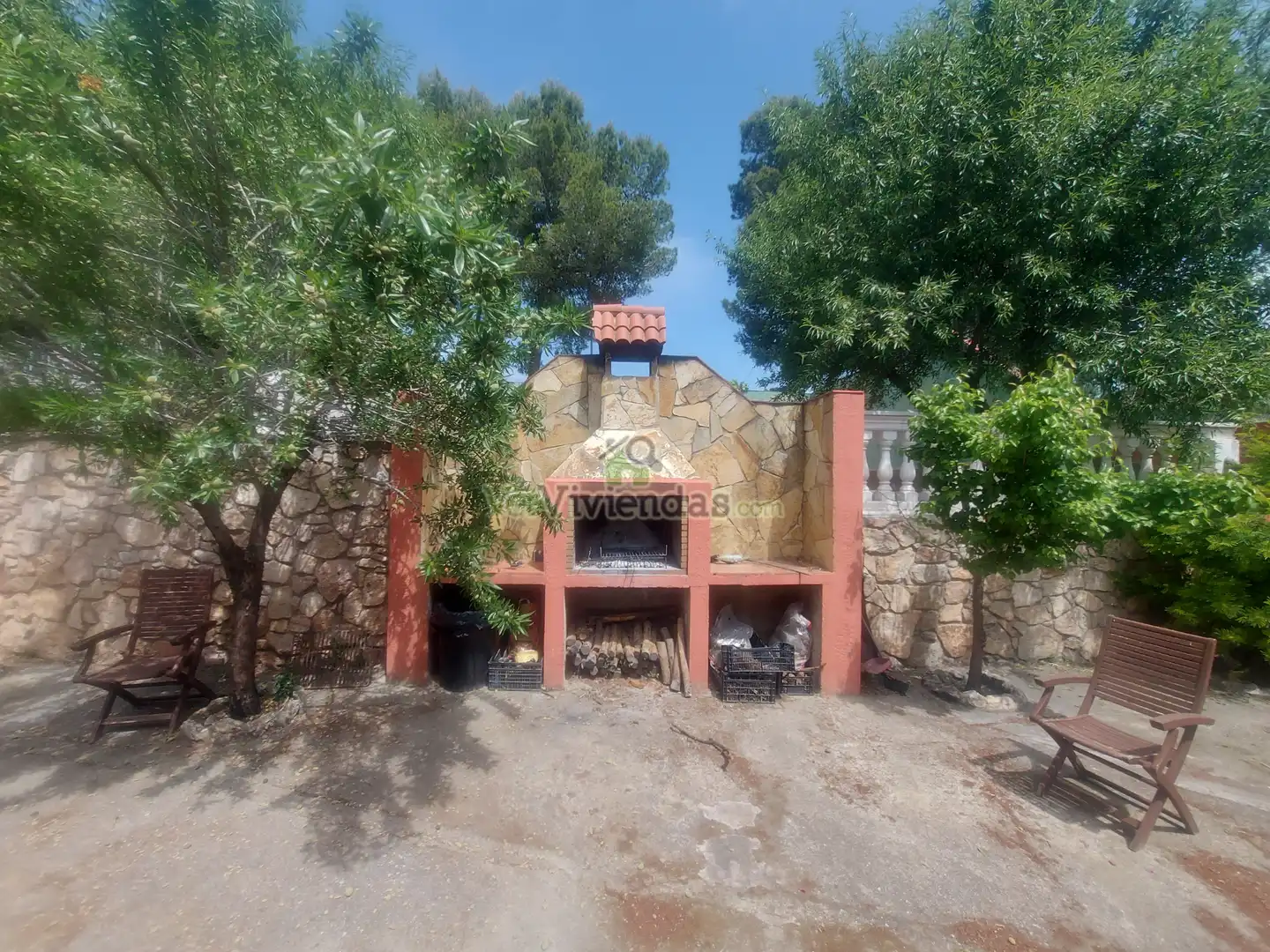 Jardí de Casa o xalet en venda en Vallirana amb Calefacció, Jardí privat i Terrassa