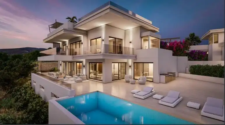 Casa amb piscina en venda a Estepona Pueblo