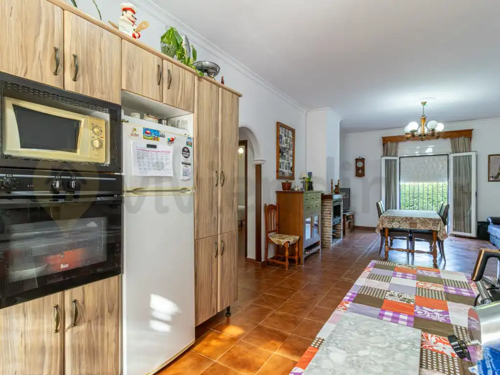 Cocina de Casa o chalet en venta en Paterna de Rivera