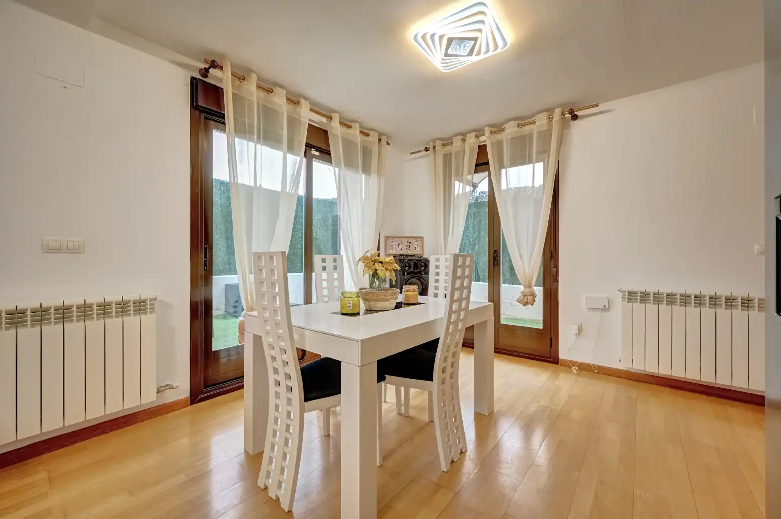 Dining room of Attic for sale in Enériz / Eneritz  with Heating, Private garden and Parquet flooring