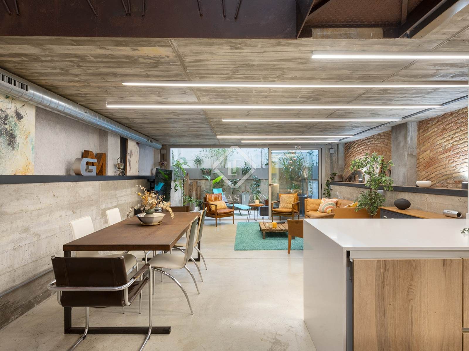 Loft de lloguer en  Barcelona Capital amb Aire condicionat, Calefacció i Moblat