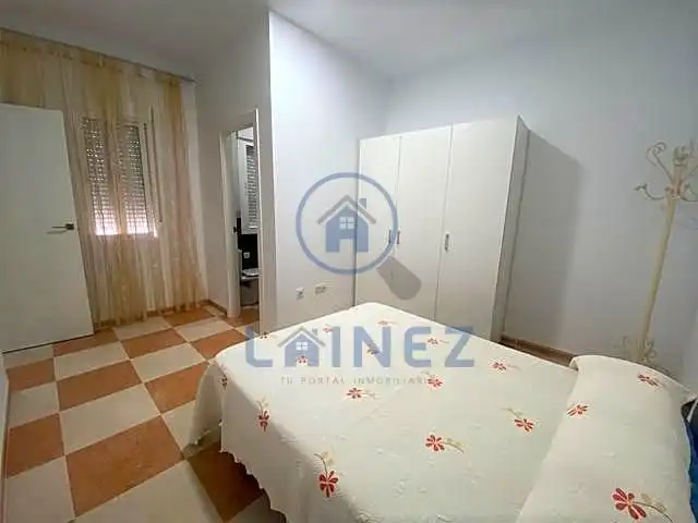 Bedroom of Flat for sale in Los Blázquez  with Air Conditioner, Terrace and Furnished