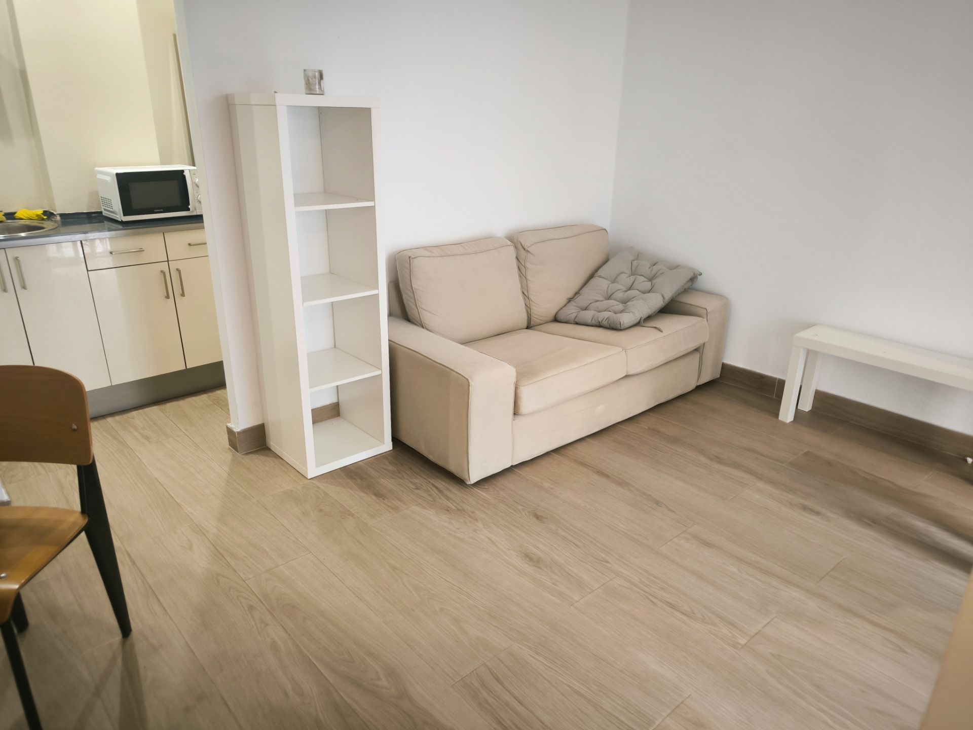 Living room of Flat to rent in  Madrid Capital  with Air Conditioner, Heating and Terrace