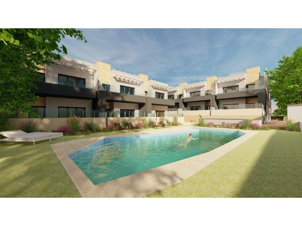 Swimming pool of House or chalet for sale in Bigastro  with Air Conditioner and Swimming Pool