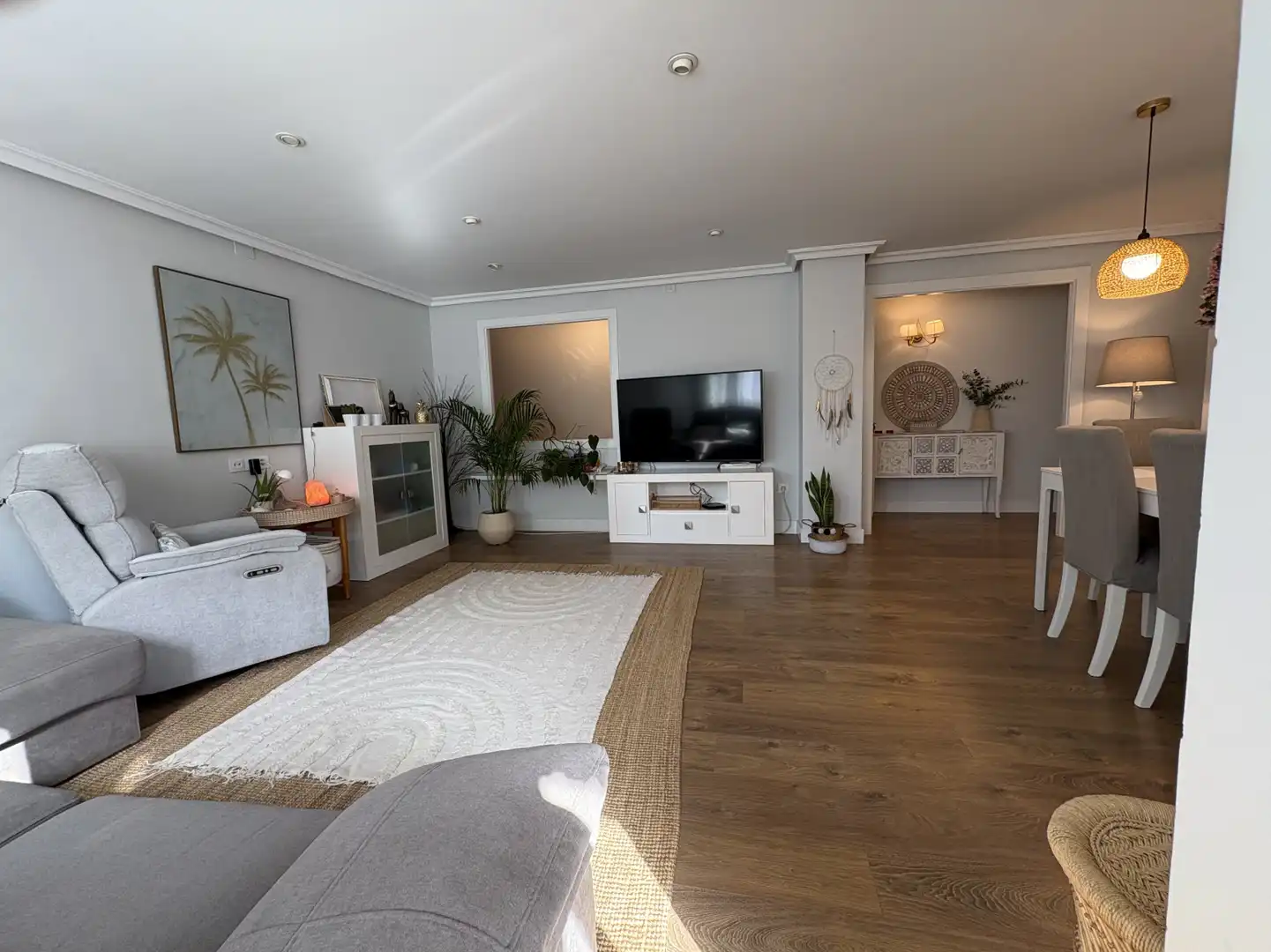 Sala de estar de Piso en venta en Xirivella con Calefacción, Trastero y Balcón
