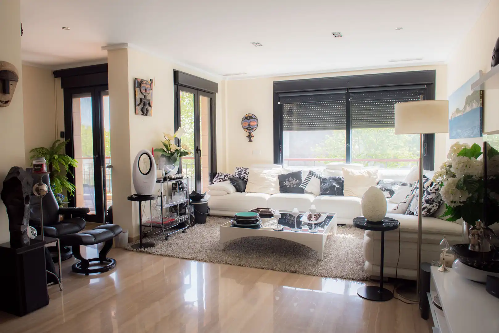 Living room of Apartments for sale in Jávea / Xàbia  with Air Conditioner, Heating and Terrace