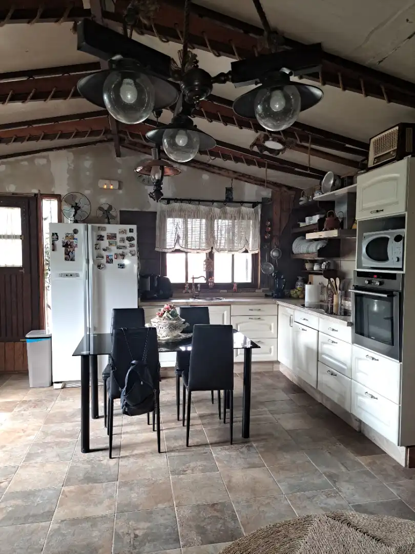 Cuina de Finca rústica en venda en Dos Hermanas amb Aire condicionat, Jardí privat i Moblat