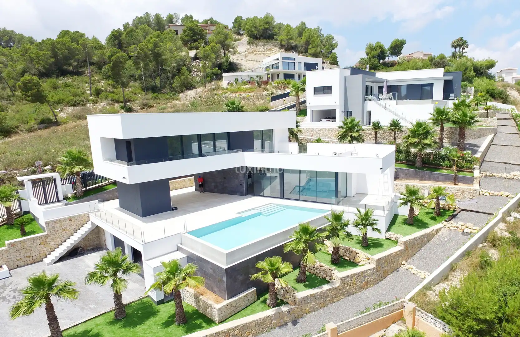 Exterior view of Houses for sale in Jávea / Xàbia  with Air Conditioner, Heating and Private garden
