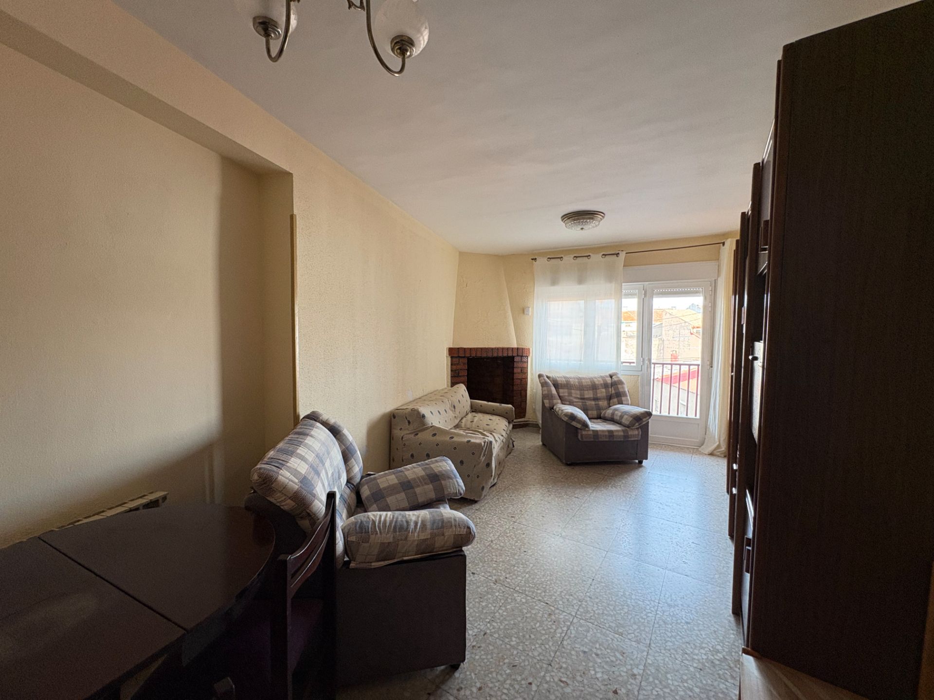 Living room of Flat for sale in Cadalso de los Vidrios  with Heating and Furnished
