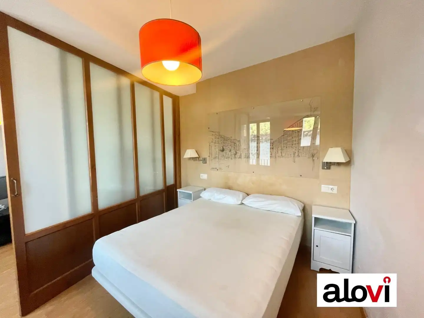 Bedroom of Apartments for rent in Granada  with Air Conditioner and Furnished