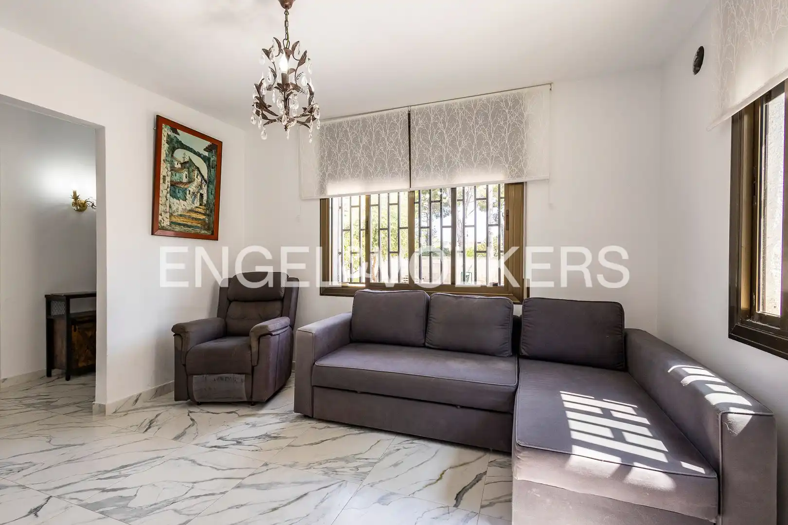 Sala de estar de Casa o chalet en venta en El Vendrell con Aire acondicionado, Calefacción y Jardín privado