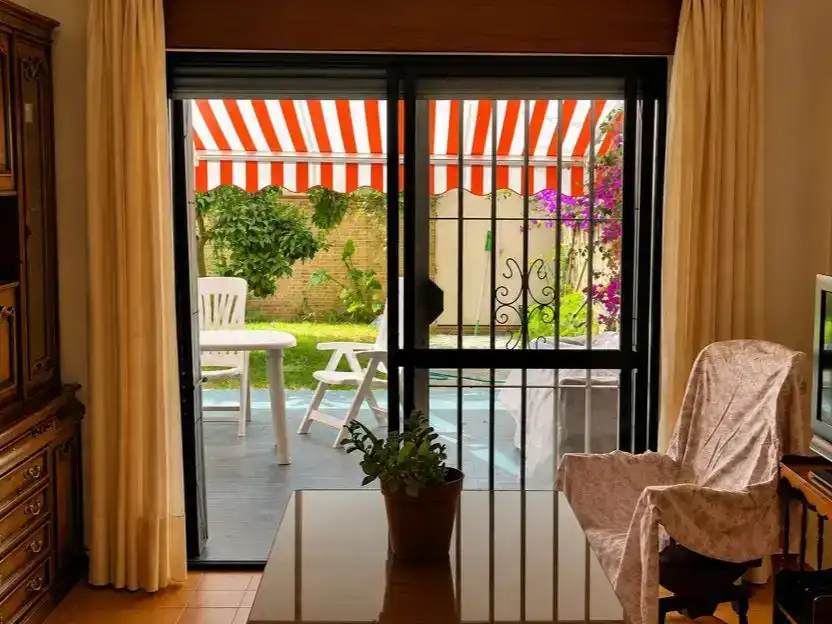 Terrasse von Wohnung zur Miete in Málaga mit Privatgarten und Schwimmbad