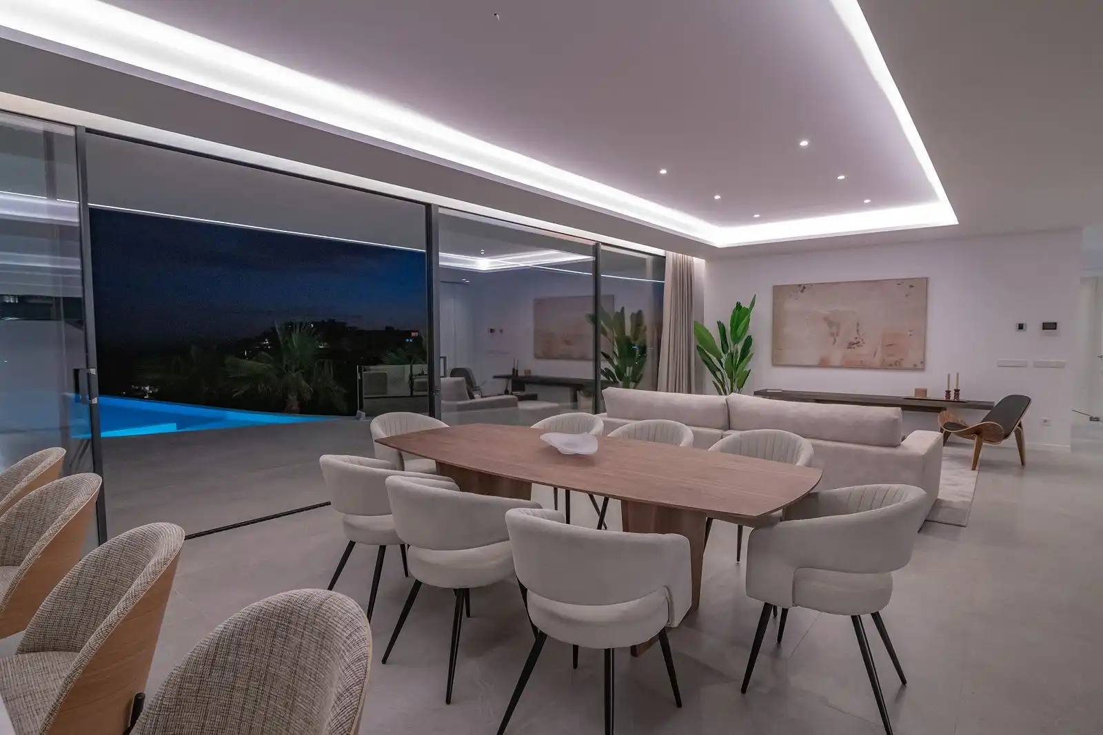 Dining room of Houses for sale in Altea  with Air Conditioner, Heating and Terrace