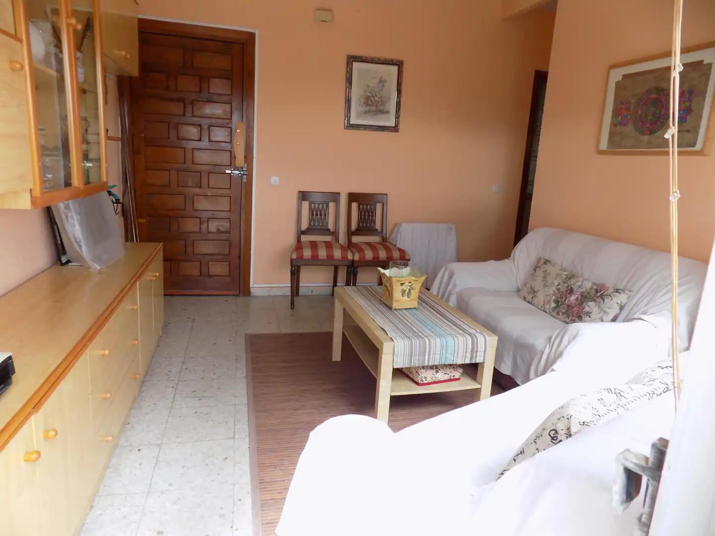 Sala de estar de Apartamento en venta en Lanzahíta con Aire acondicionado, Terraza y Amueblado