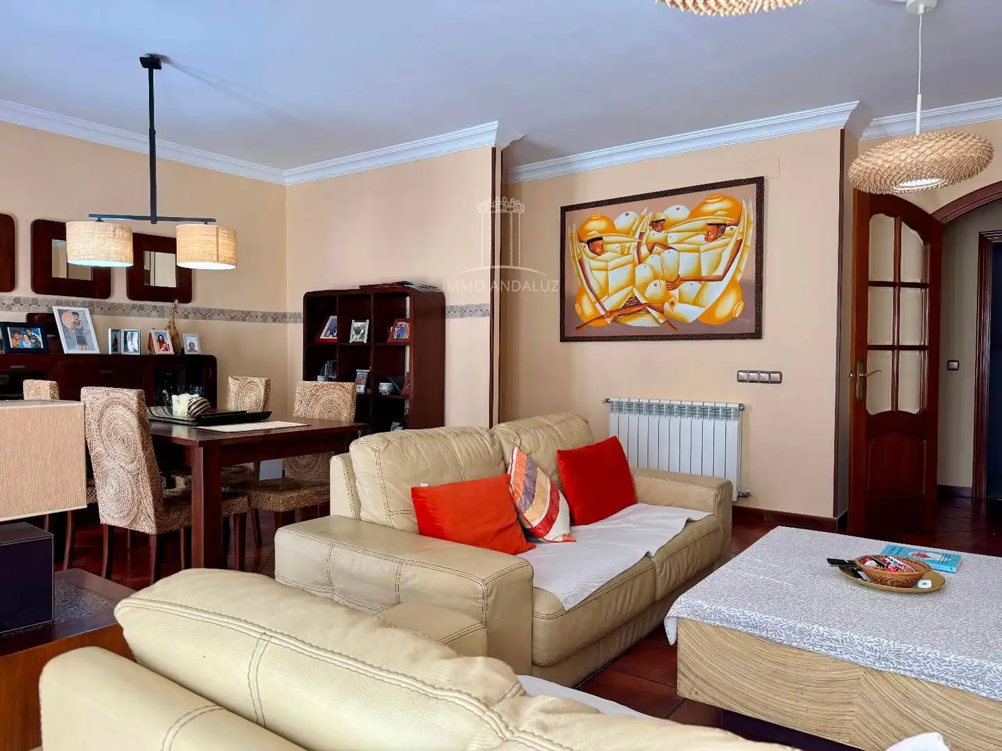Living room of Duplexes for sale in Conil de la Frontera  with Air Conditioner, Heating and Terrace