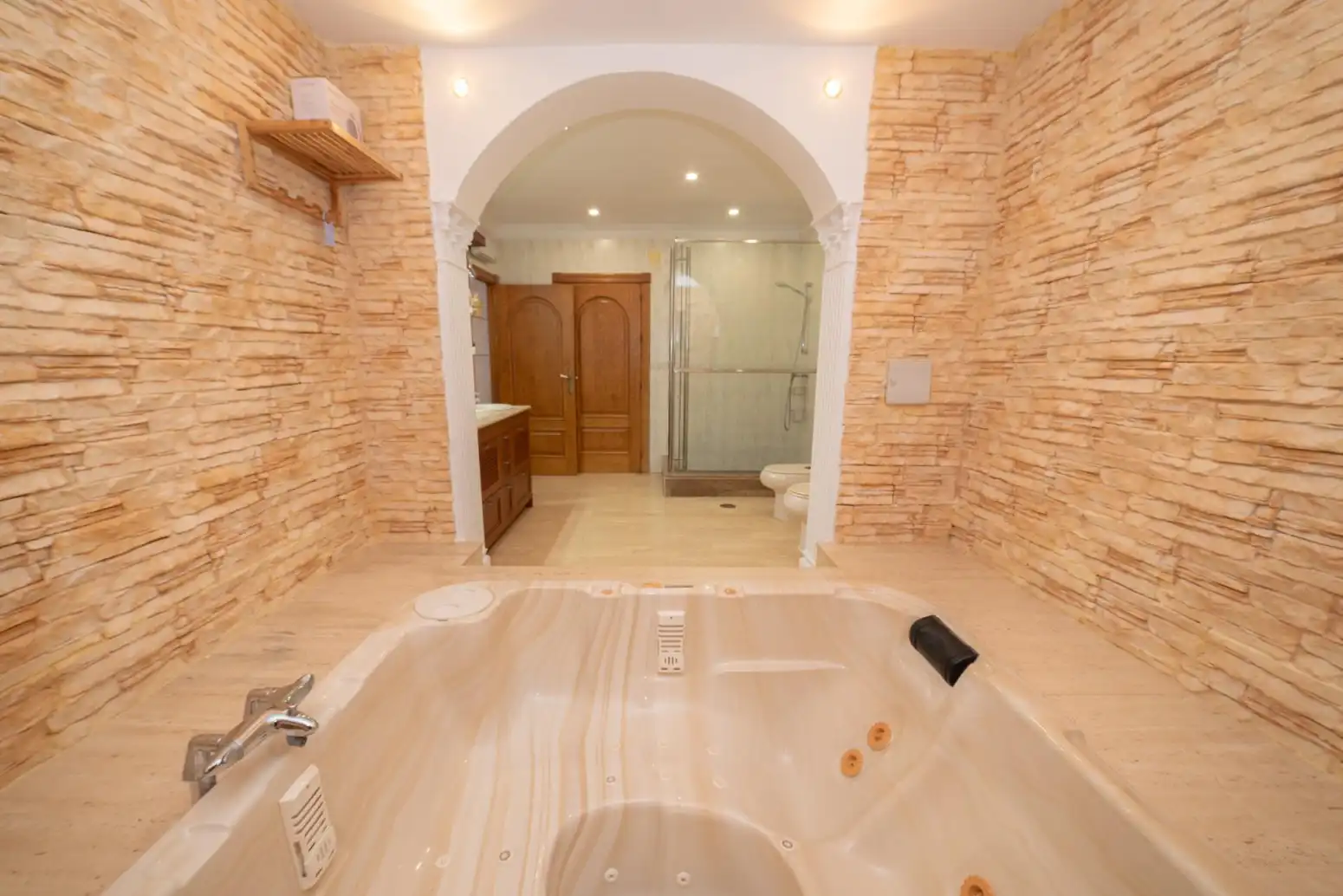 Baño de Casa o chalet en venta en Cartagena con Aire acondicionado, Amueblado y Balcón