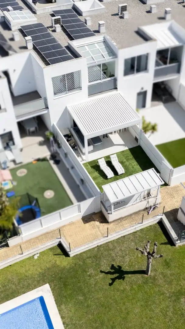 Terraza de Casa adosada en venta en San Antonio de Benagéber con Aire acondicionado, Calefacción y Terraza