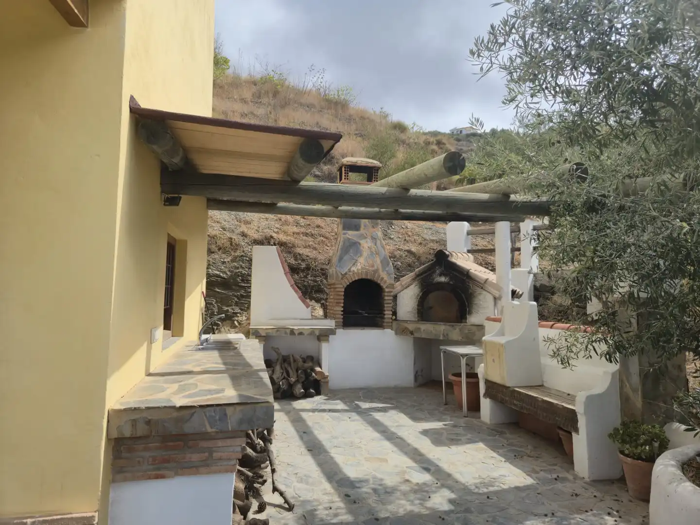 Finca rústica de alquiler en Molvízar con Jardín privado, Terraza y Piscina