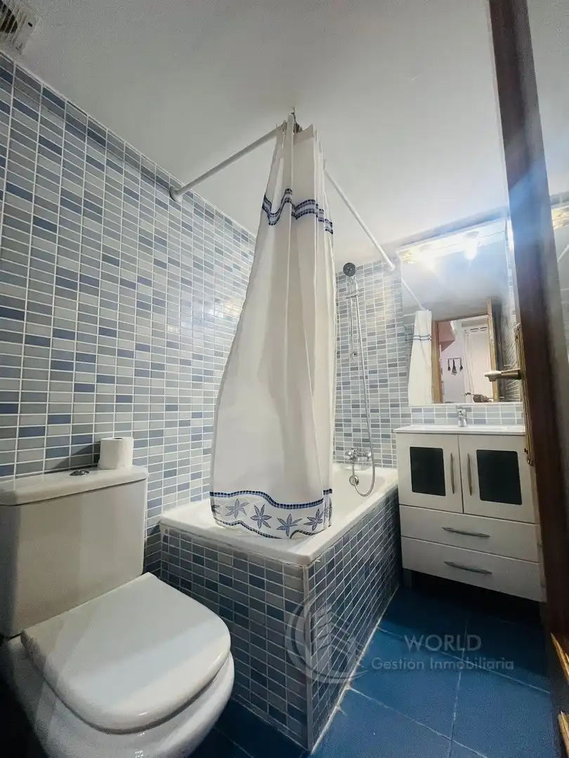 Bathroom of Duplexes for rent in Madrid  with Heating, Furnished and Washing machine