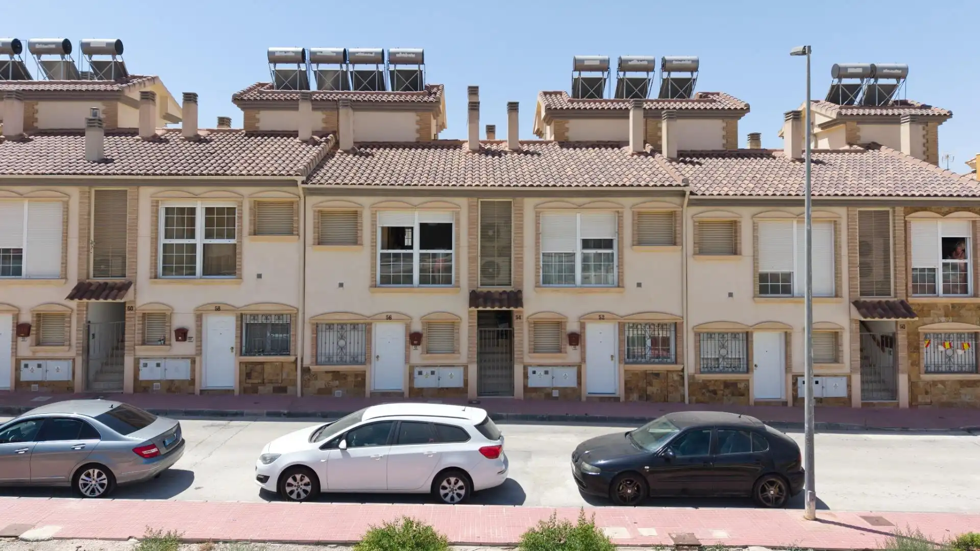 Vista exterior de Casa adosada en venta en Abanilla con Aire acondicionado, Terraza y Trastero