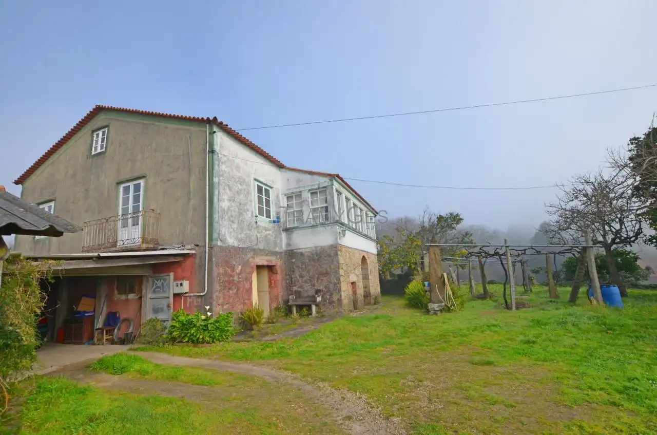 Vista exterior de Casa o chalet en venta en O Rosal   con Calefacción, Jardín privado y Trastero