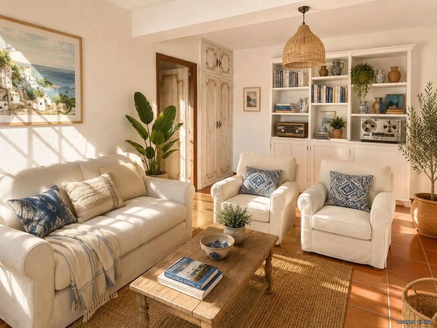 Sala d'estar de Pis en venda en Marbella amb Terrassa