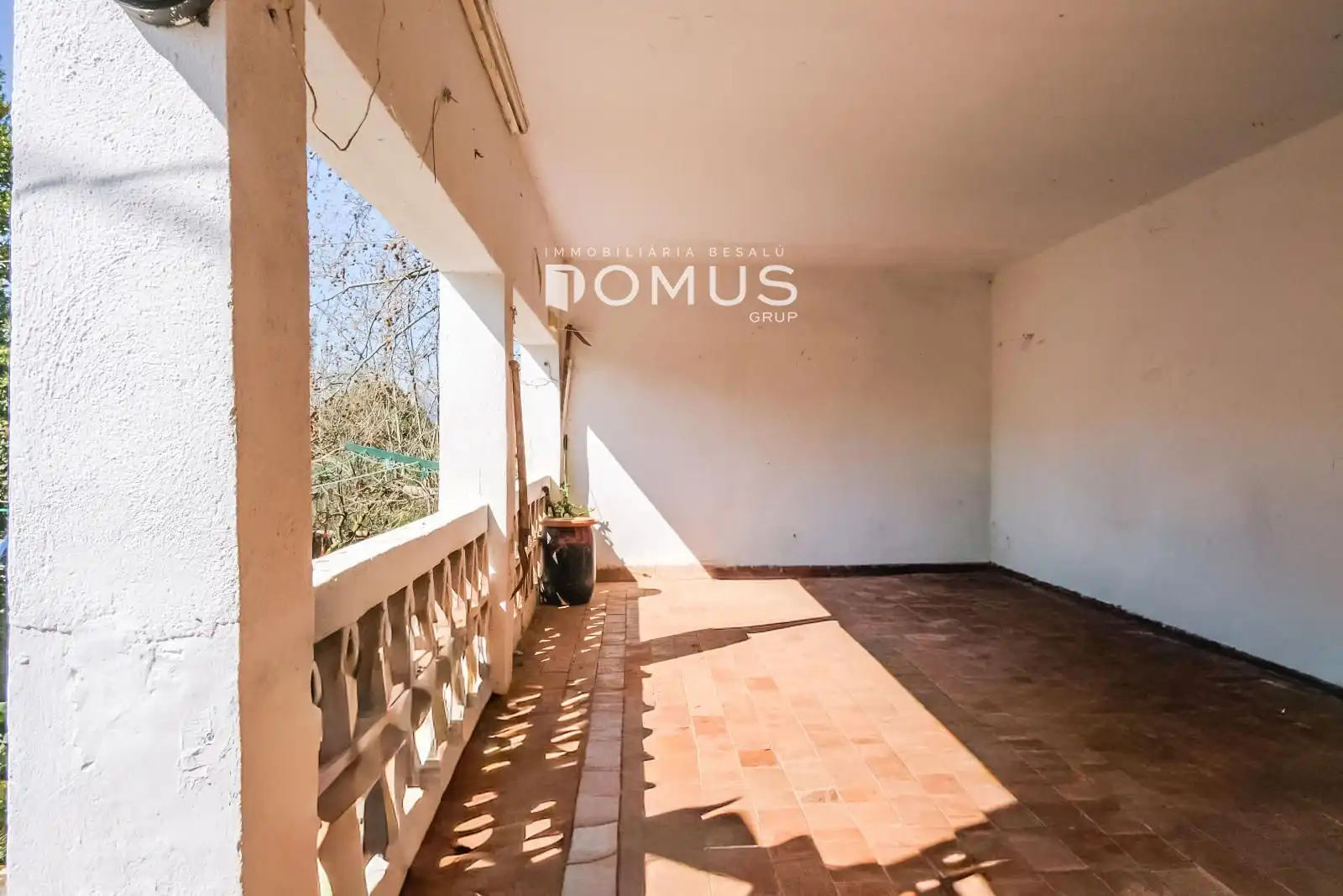 Terraza de Finca rústica en venta en Besalú con Jardín privado