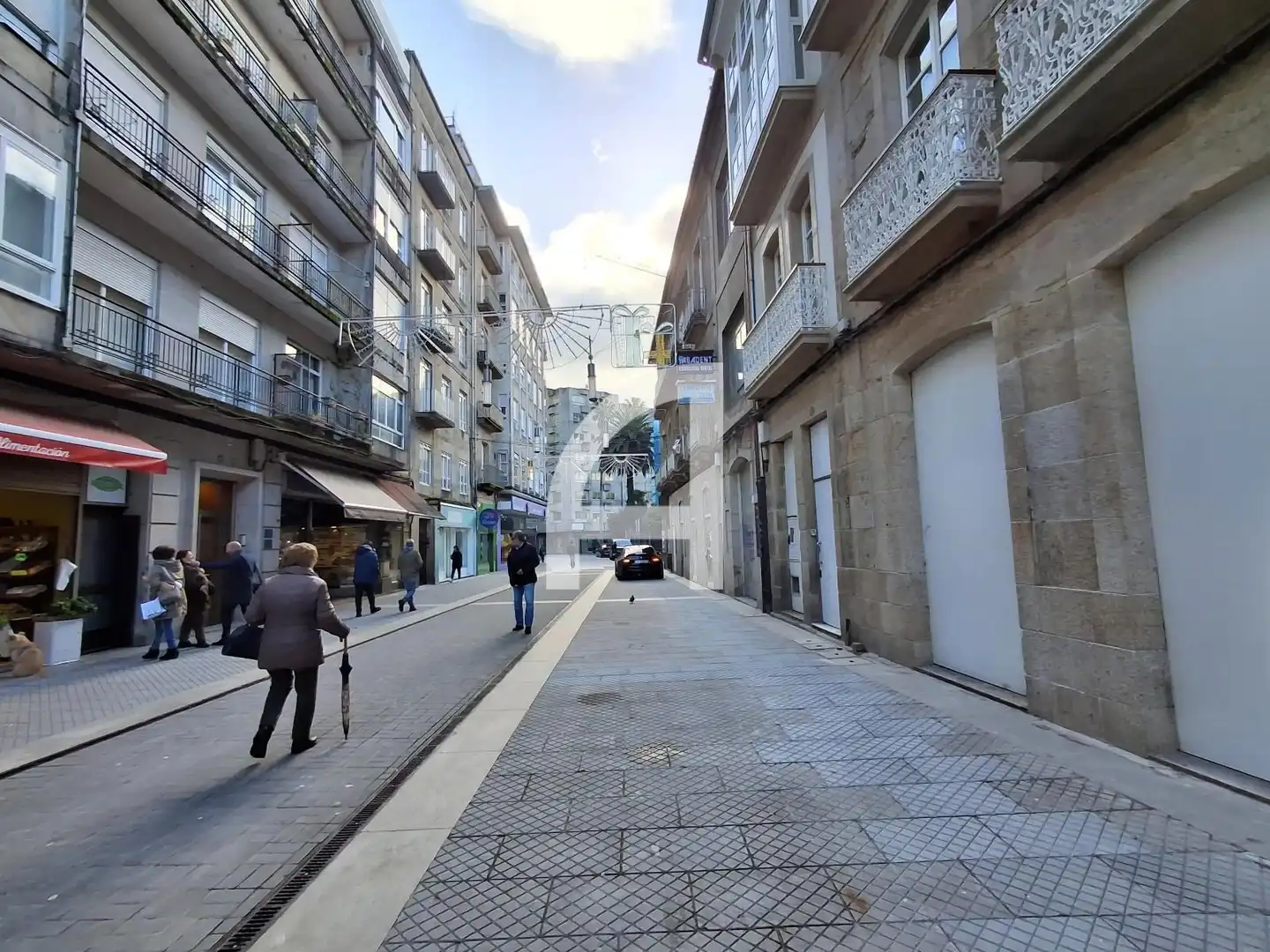 Vista exterior de Ático en venta en Pontevedra Capital  con Calefacción, Parquet y Terraza