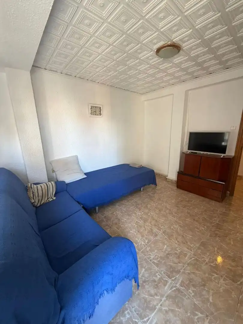 Bedroom of Flat for rent in Aldaia  with Air Conditioner, Furnished and Balcony
