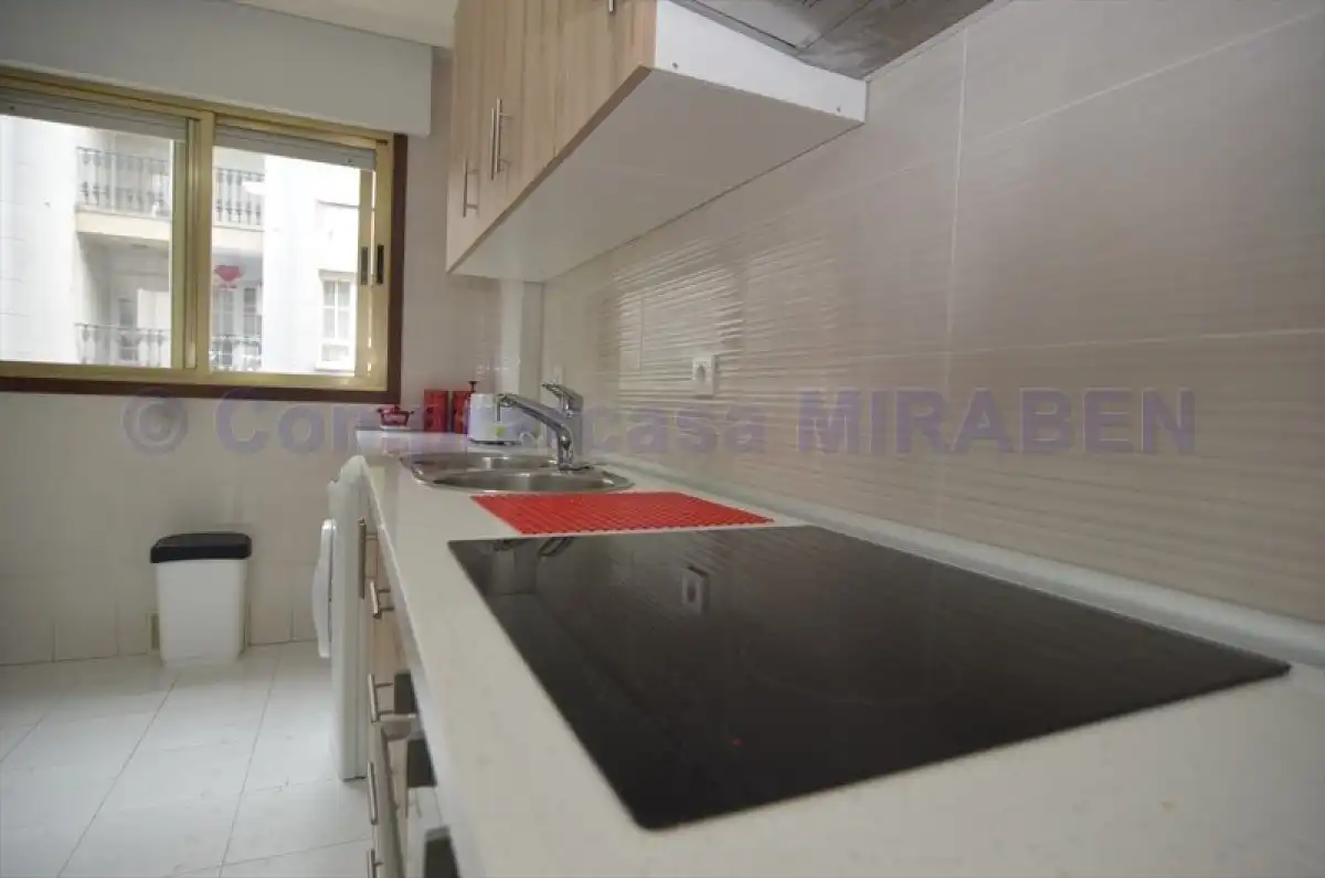 Kitchen of Flat for rent in Boiro, A Coruña