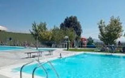 Swimming pool of Country house for sale in Abajas  with Heating, Private garden and Furnished