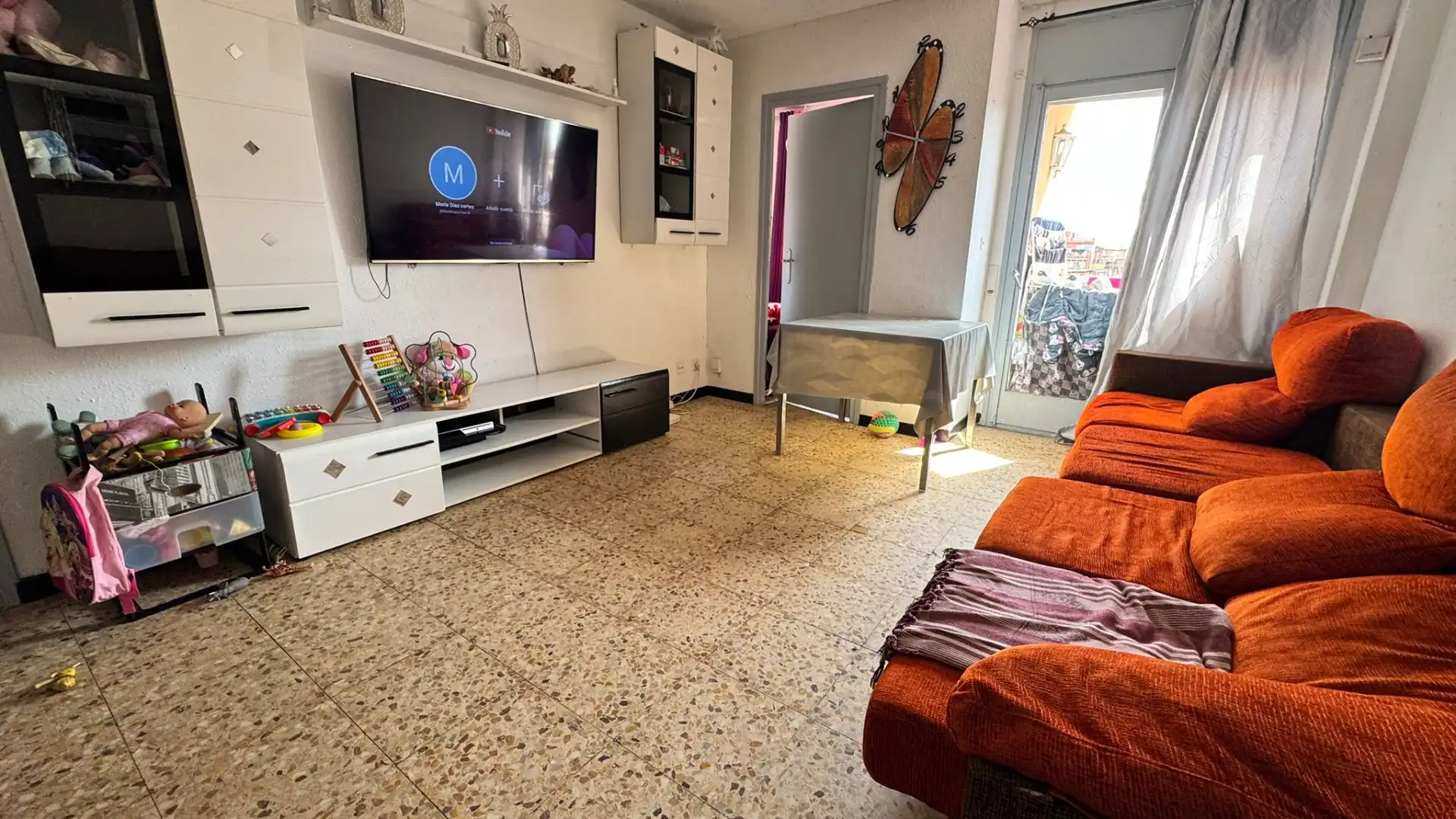 Sala de estar de Piso en venta en Barberà del Vallès con Horno y Balcón