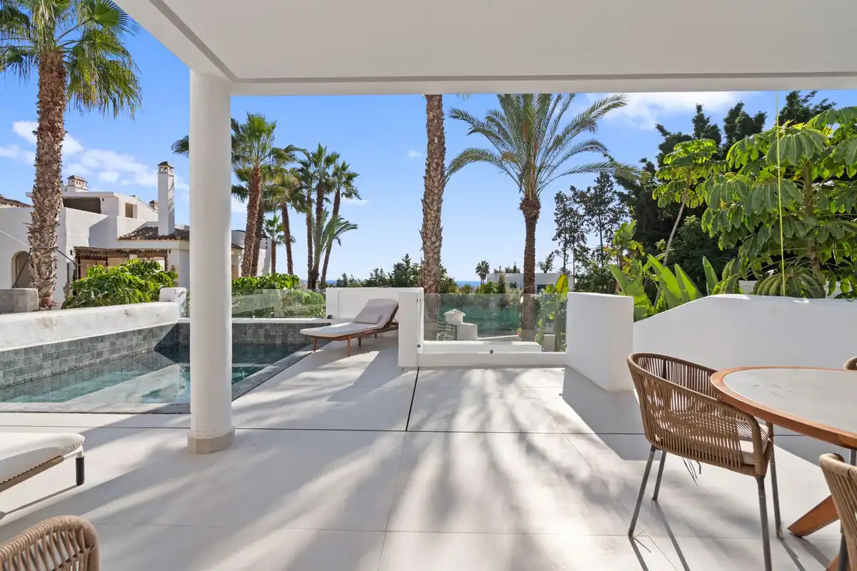 Terrace of Attic for sale in Estepona  with Private garden, Terrace and Swimming Pool