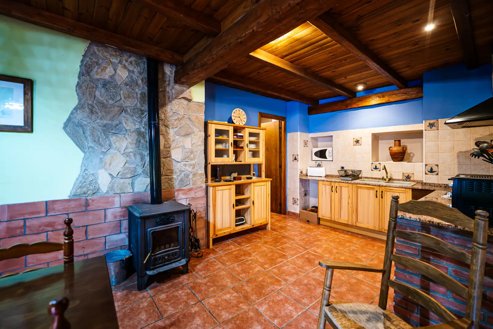 Kitchen of Flat for sale in Vilanova de Prades  with Heating, Furnished and Oven