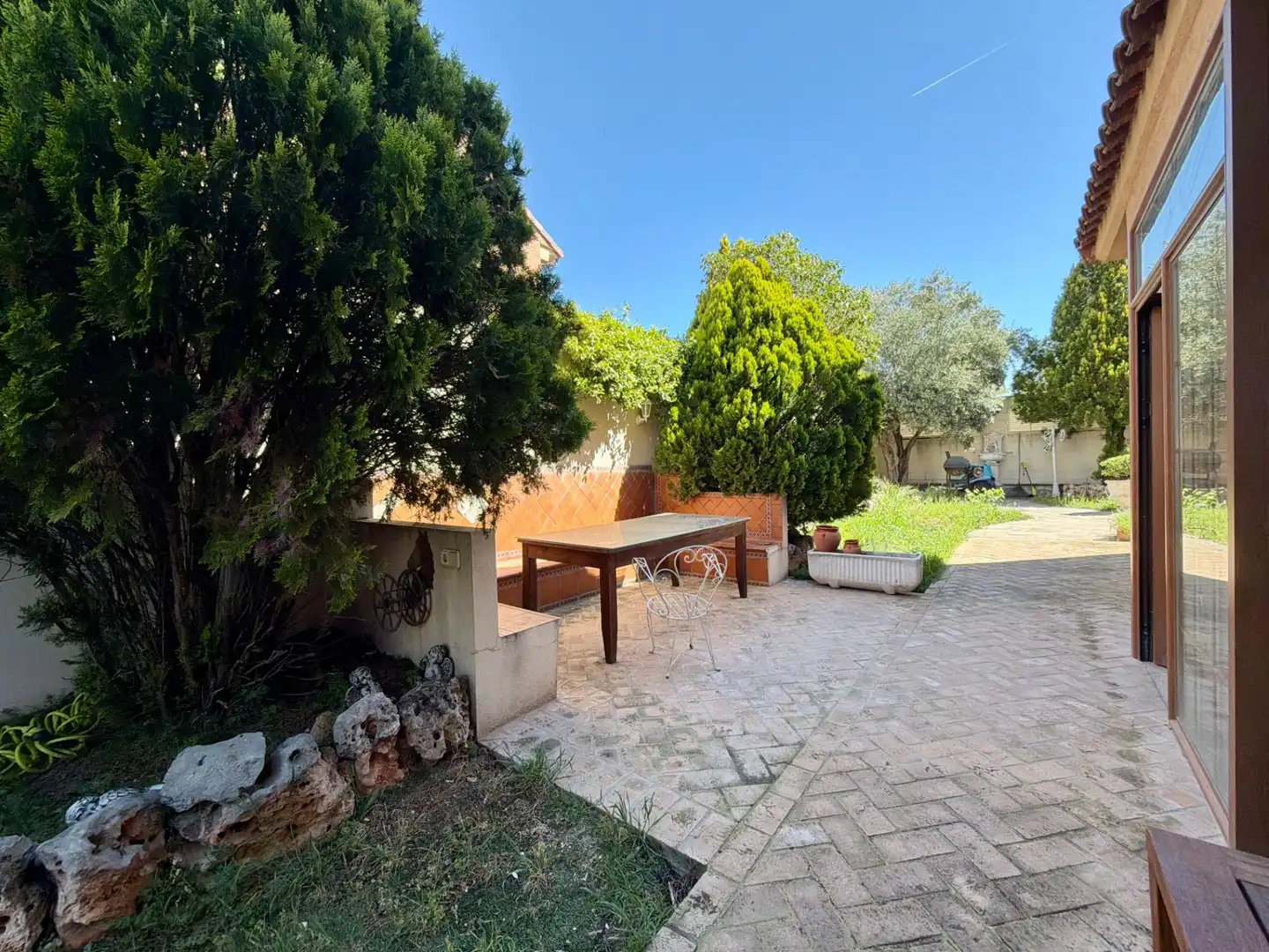 Jardín de Casa adosada en venta en Rivas-Vaciamadrid con Aire acondicionado, Calefacción y Jardín privado