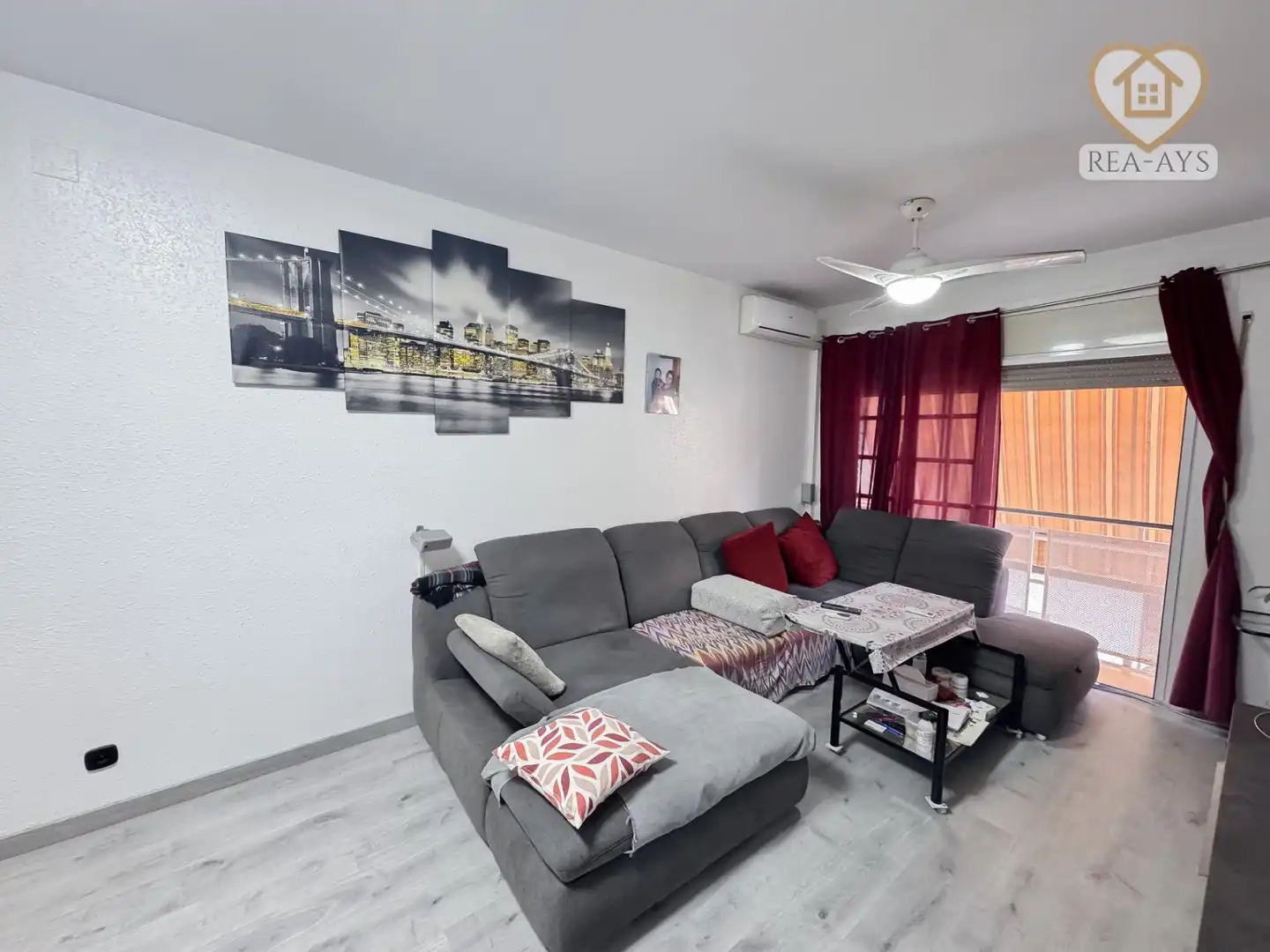 Sala de estar de Piso en venta en Centre