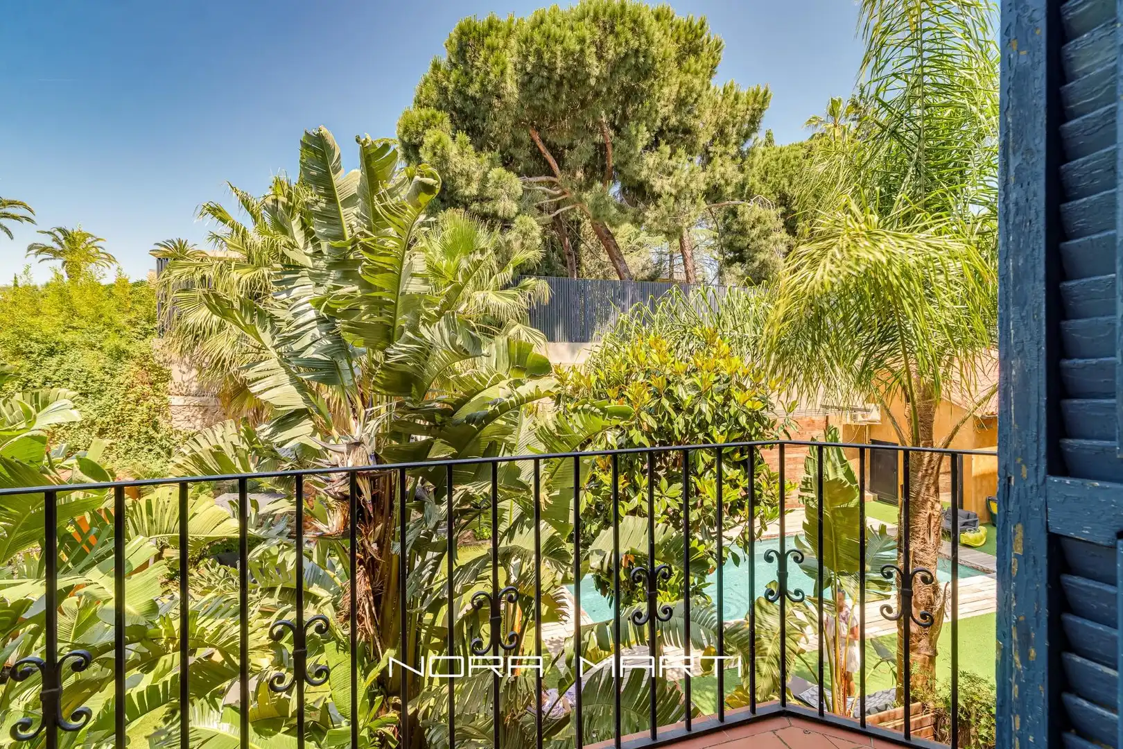 Garten von Wohnung zur Miete in Barcelona mit Klimaanlage, Heizung und Privatgarten
