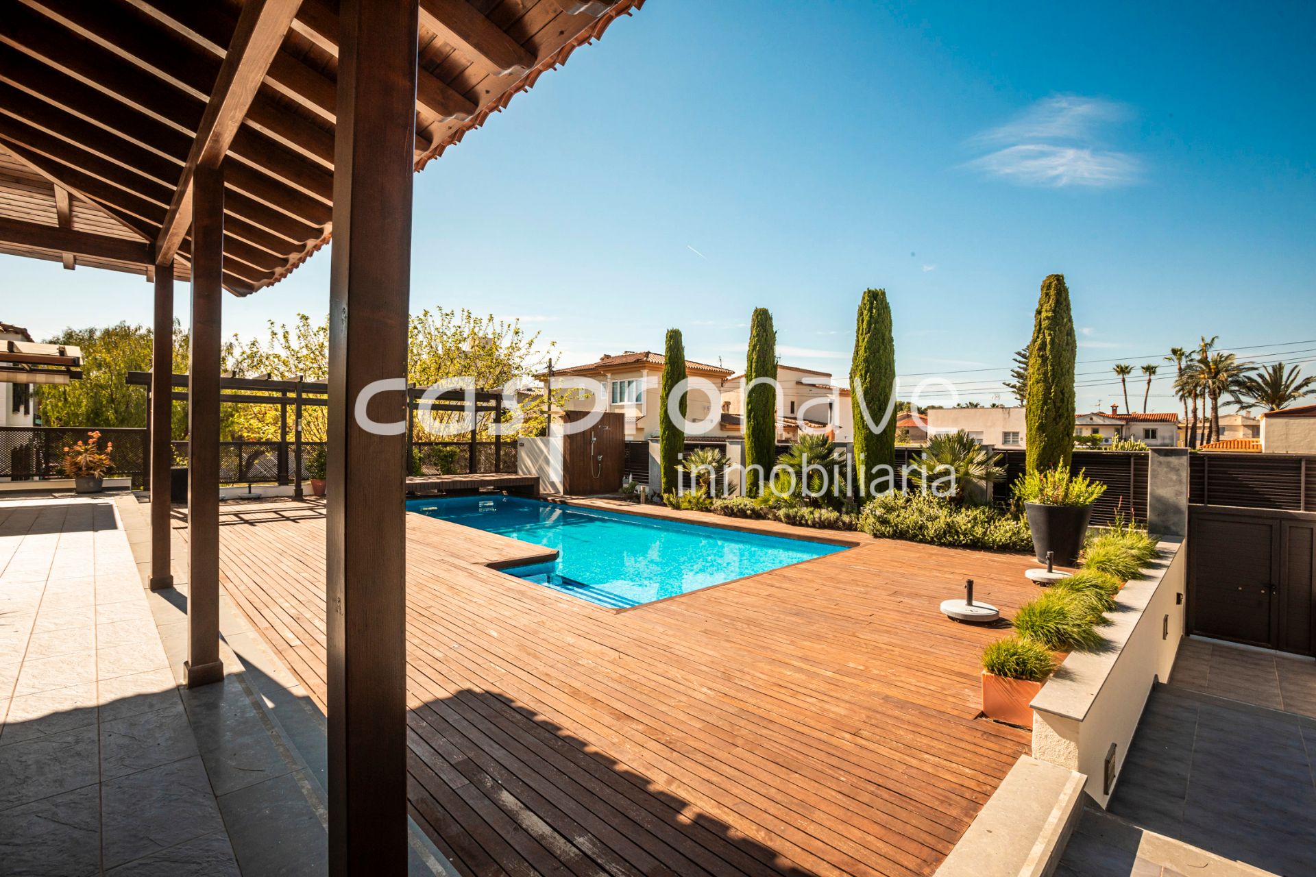 Terrace of House or chalet for sale in Castellón de la Plana / Castelló de la Plana  with Air Conditioner, Private garden and Terrace