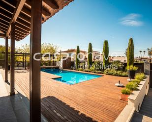 Terrassa de Casa o xalet en venda en Castellón de la Plana / Castelló de la Plana amb Aire condicionat, Jardí privat i Terrassa