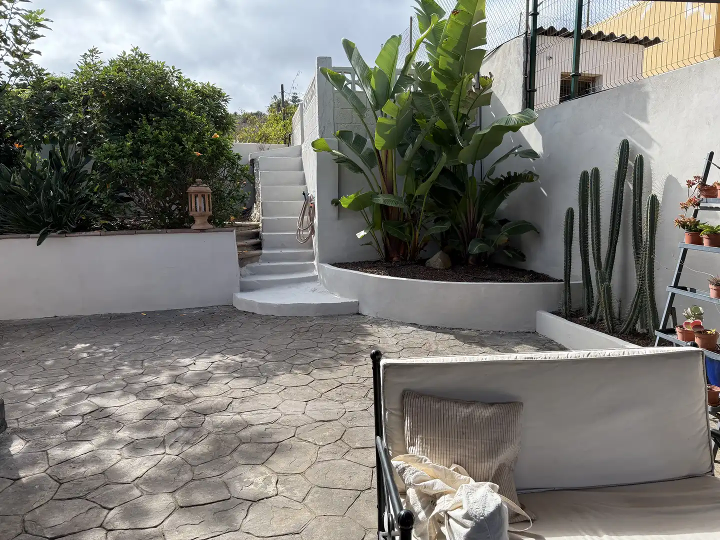 Terraza de Casa o chalet de alquiler en Tacoronte con Aire acondicionado, Jardín privado y Terraza