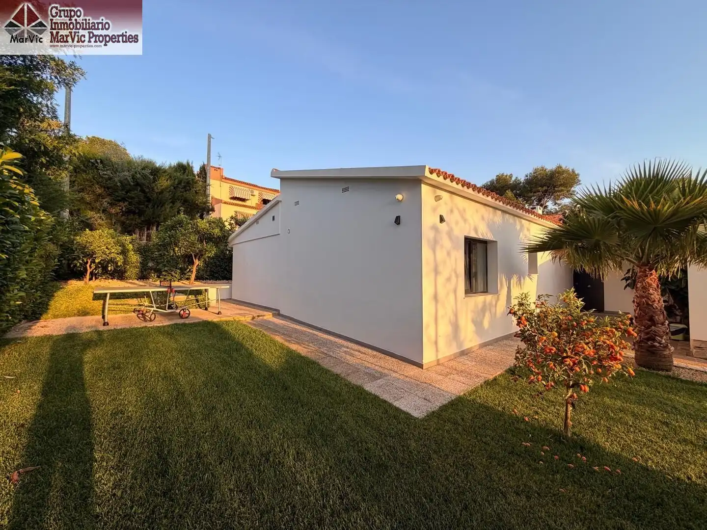 Jardí de Casa o xalet en venda en Benidorm amb Aire condicionat, Terrassa i Piscina