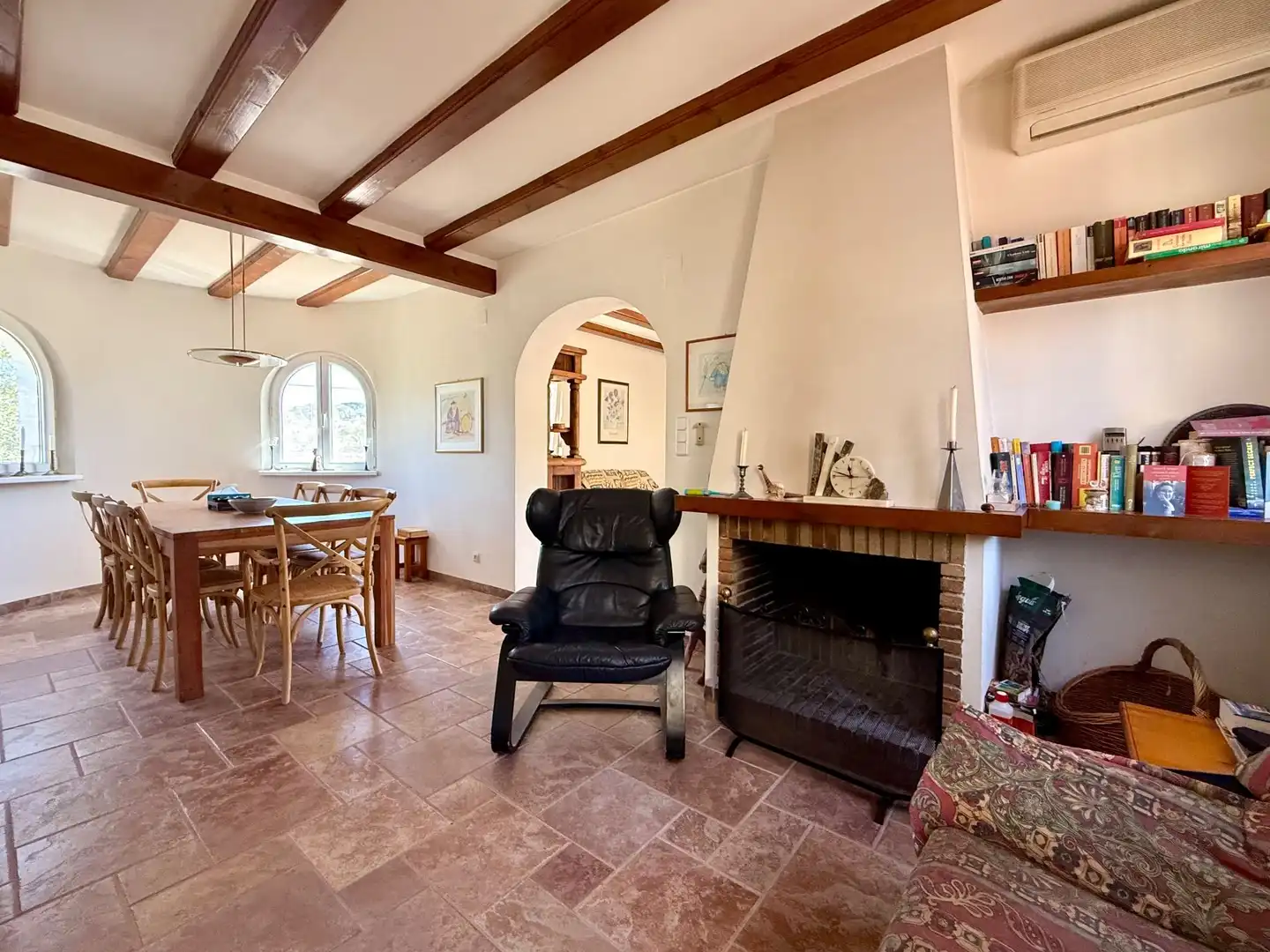 Living room of Houses for sale in Dénia  with Air Conditioner, Heating and Private garden