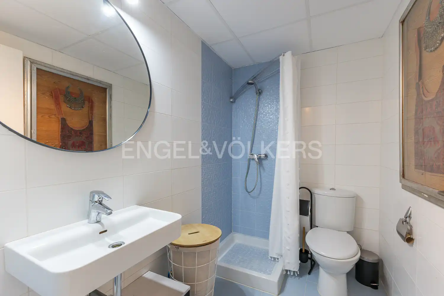 Bathroom of Flat for rent in El Verger  with Air Conditioner, Heating and Private garden