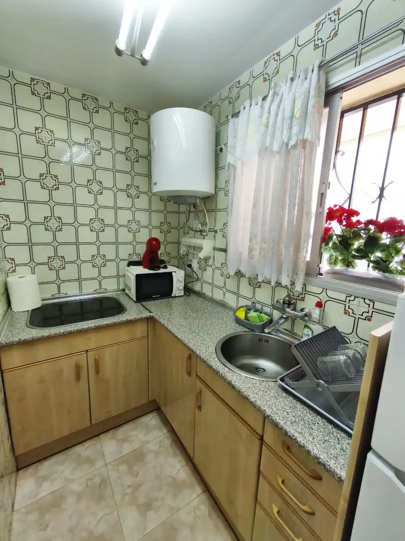 Cocina de Apartamento en venta en Salou con Aire acondicionado, Terraza y Lavadora