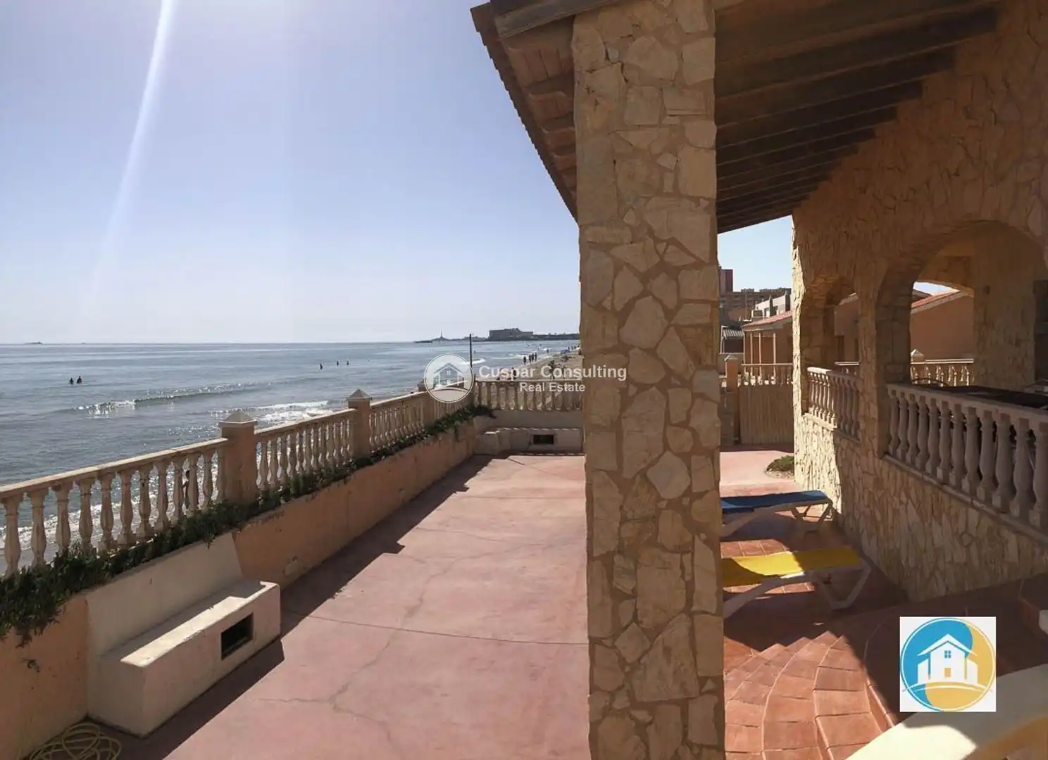 Terraza de Casa o chalet en venta en La Manga del Mar Menor con Aire acondicionado, Terraza y Trastero