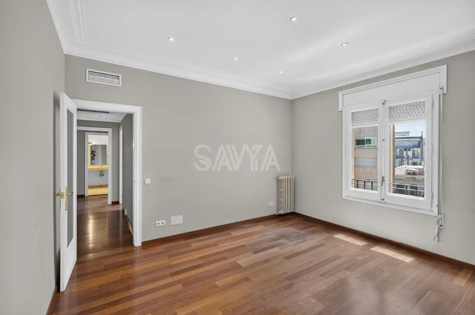 Sala de estar de Piso en venta en Barcelona con Calefacción y Trastero