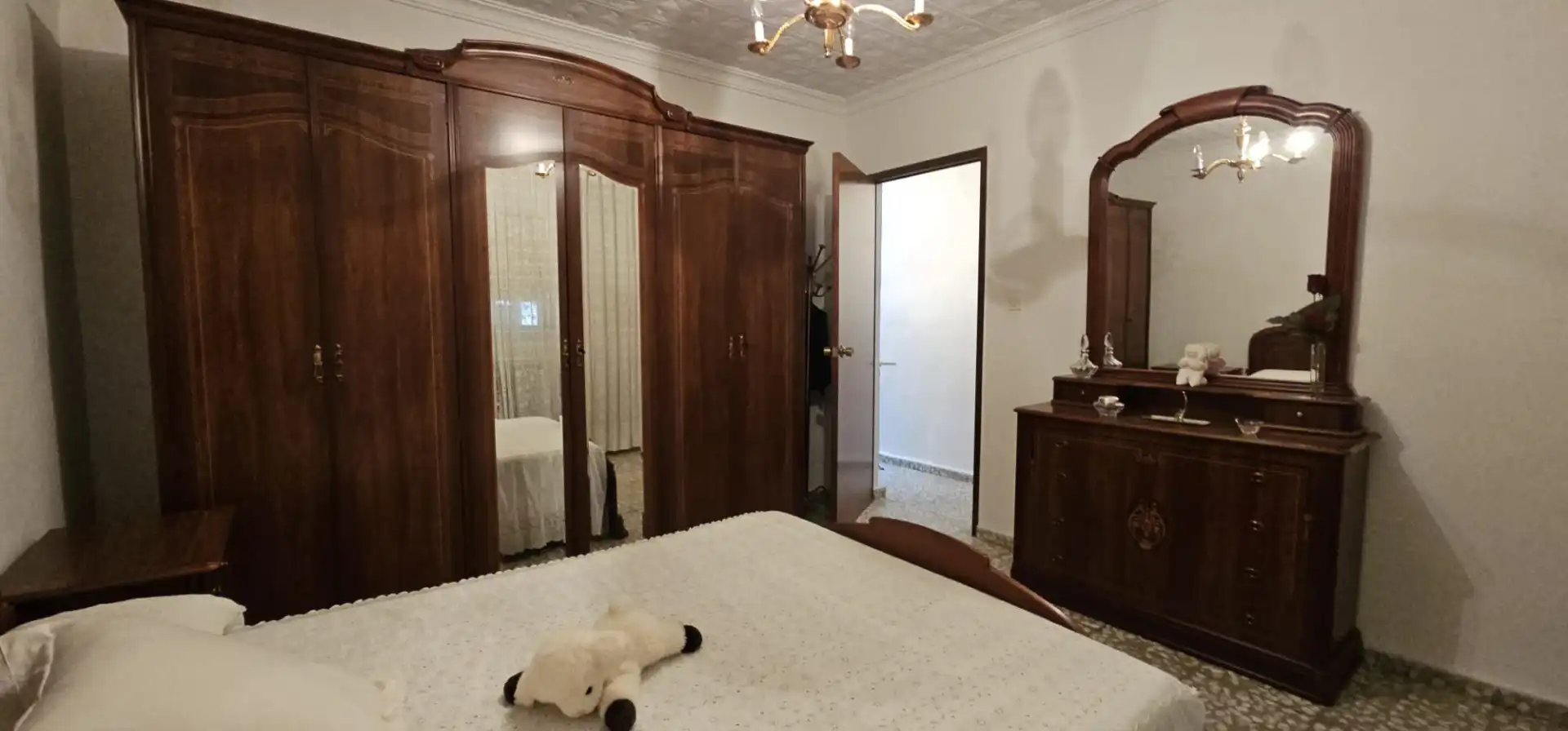 Bedroom of Houses for sale in Puertollano  with Heating, Terrace and Storage room