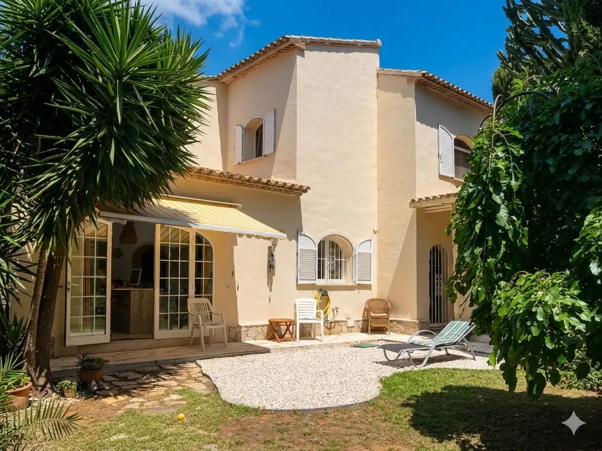Garden of Houses for sale in Dénia  with Air Conditioner, Heating and Private garden