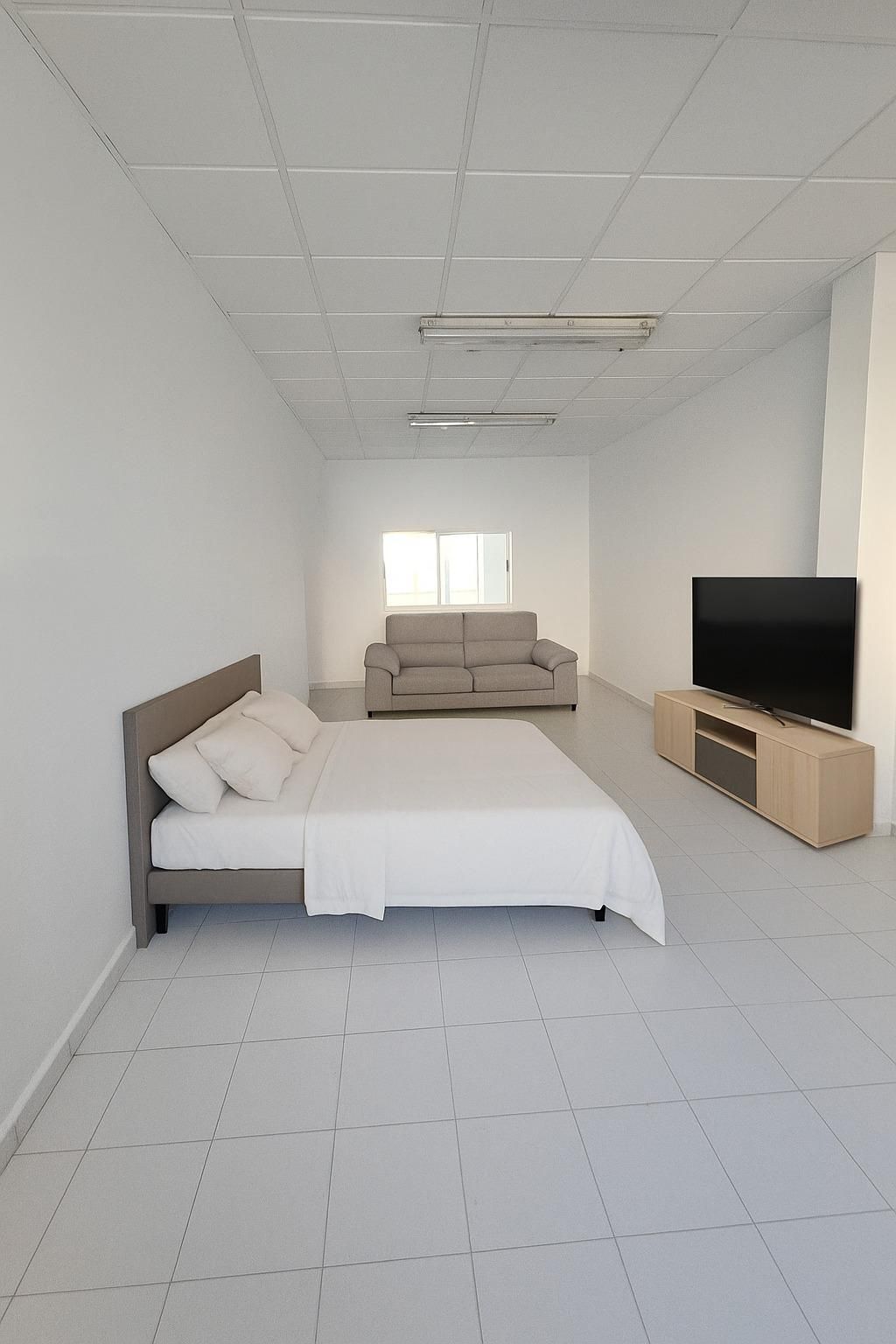 Bedroom of Flat to share in Rafelbuñol / Rafelbunyol  with Air Conditioner and Balcony